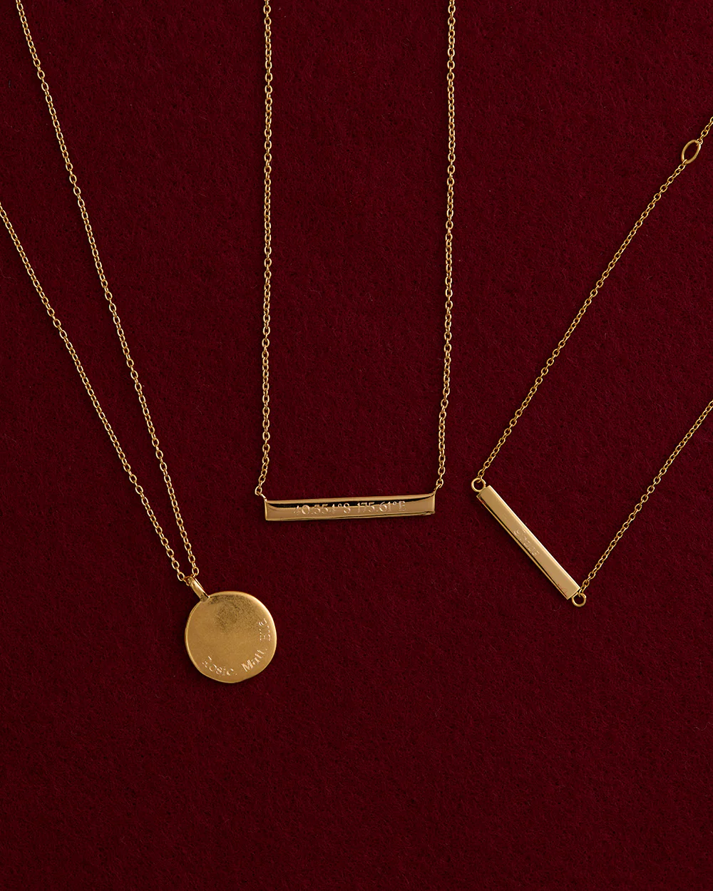 ENGRAVABLE BAR NECKLACE (STERLING SILVER) - Image 3