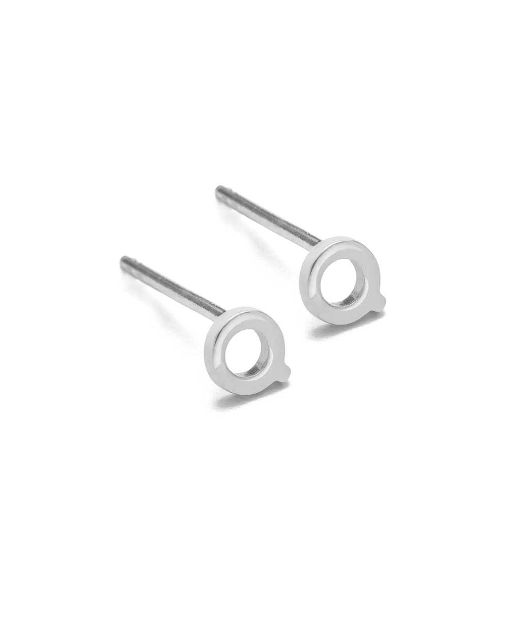 INITIAL EARRINGS (STERLING SILVER) - Image 21