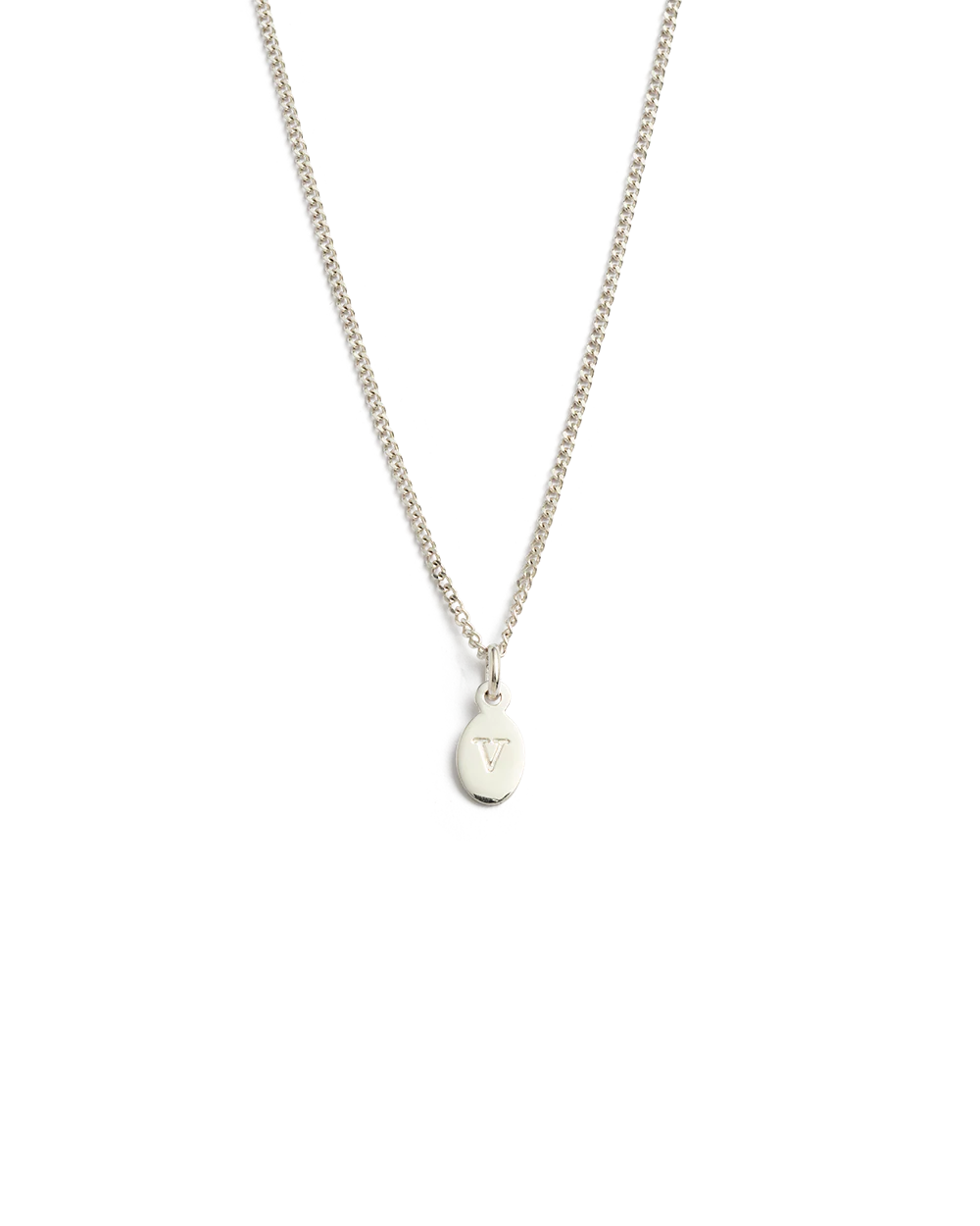INITIAL NECKLACE A-Z (STERLING SILVER) - Image 27