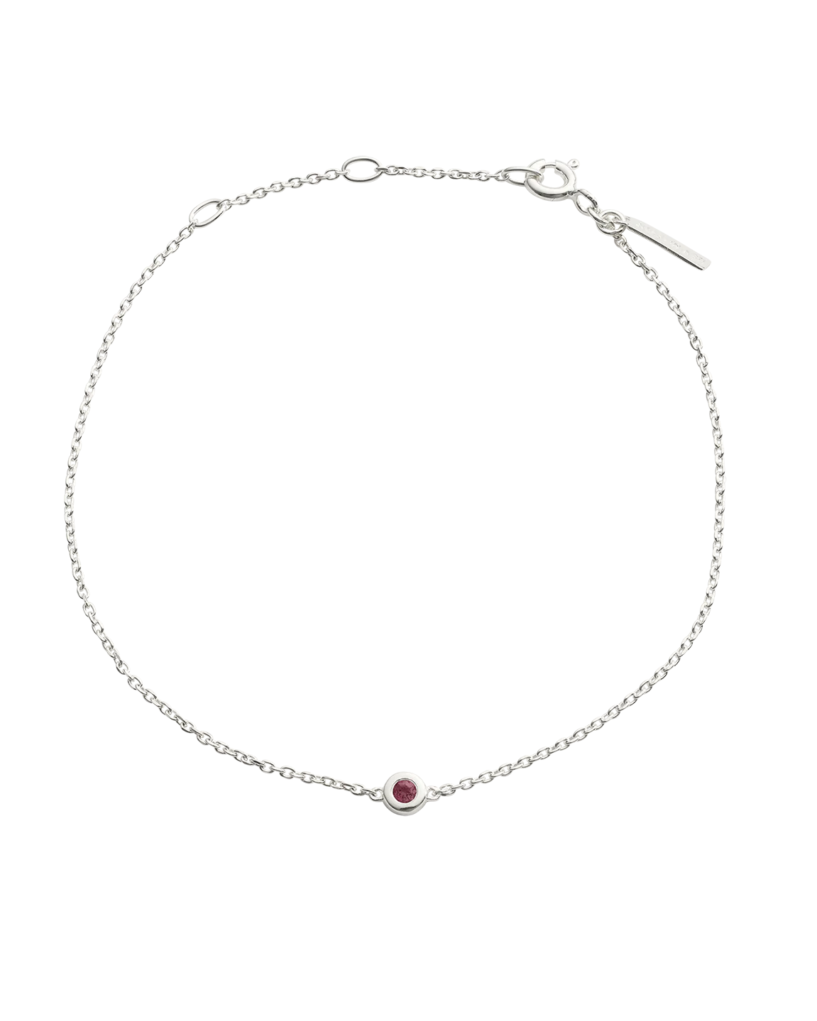 PETITE BIRTHSTONE BRACELET (STERLING SILVER) - Image 12