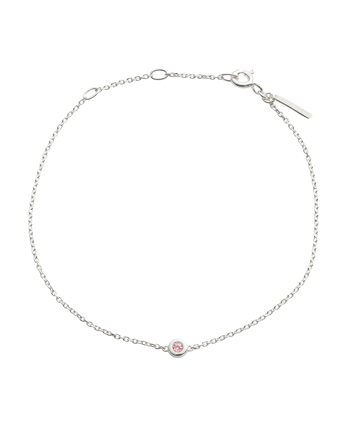 PETITE BIRTHSTONE BRACELET (STERLING SILVER) - Image 15