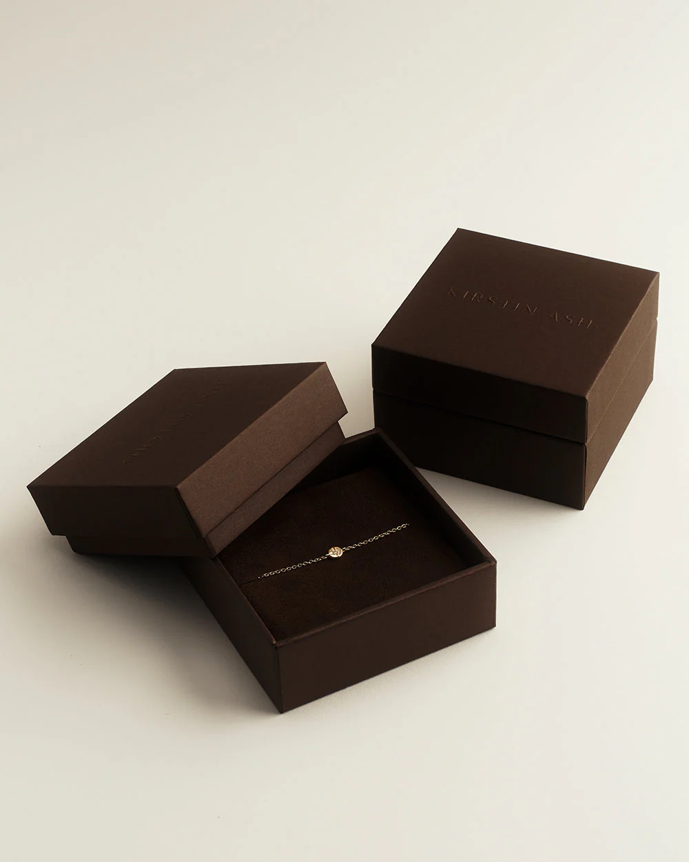 PETITE BIRTHSTONE BRACELET (STERLING SILVER) - Image 6