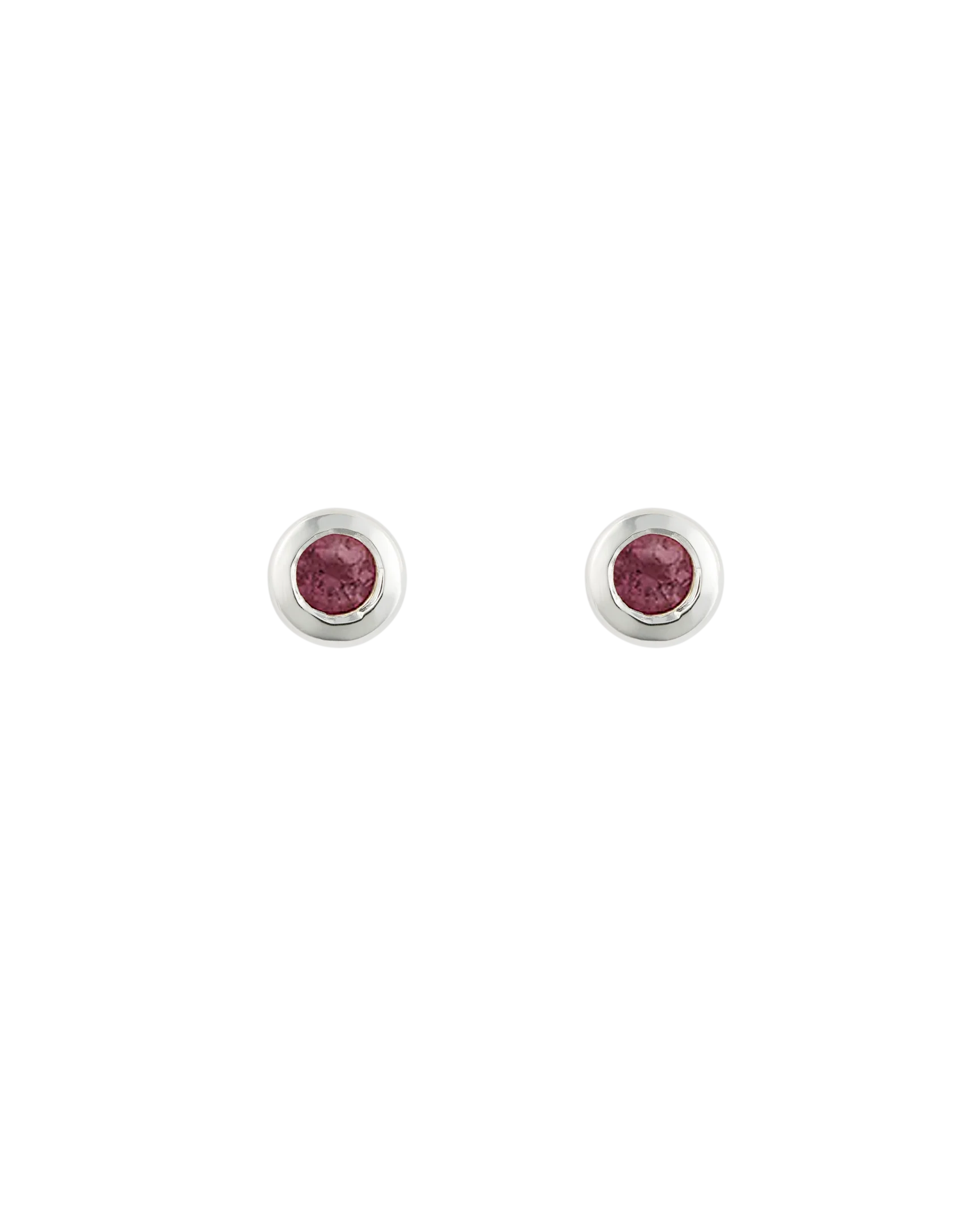 PETITE BIRTHSTONE STUDS (STERLING SILVER) - Image 13