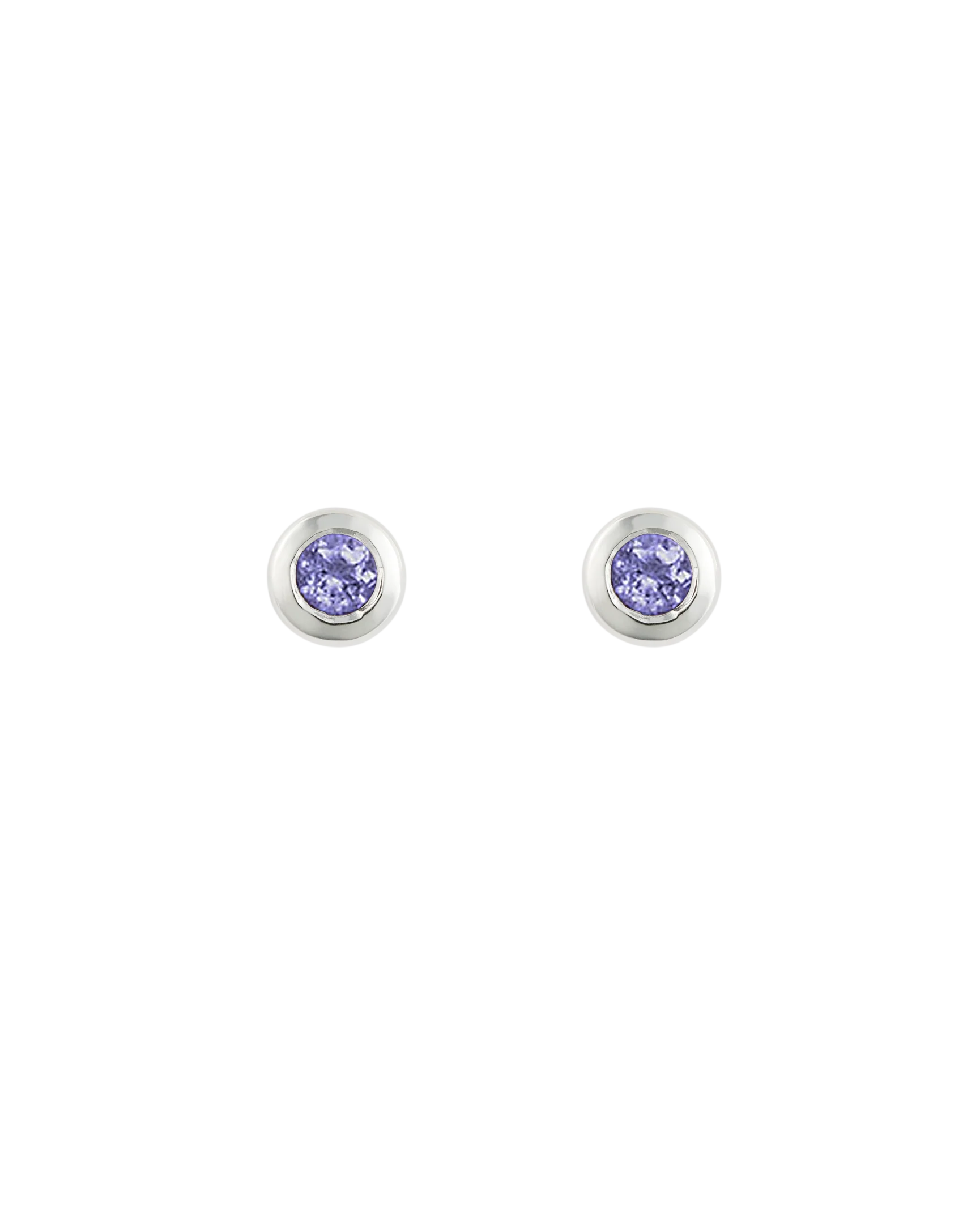 PETITE BIRTHSTONE STUDS (STERLING SILVER) - Image 17