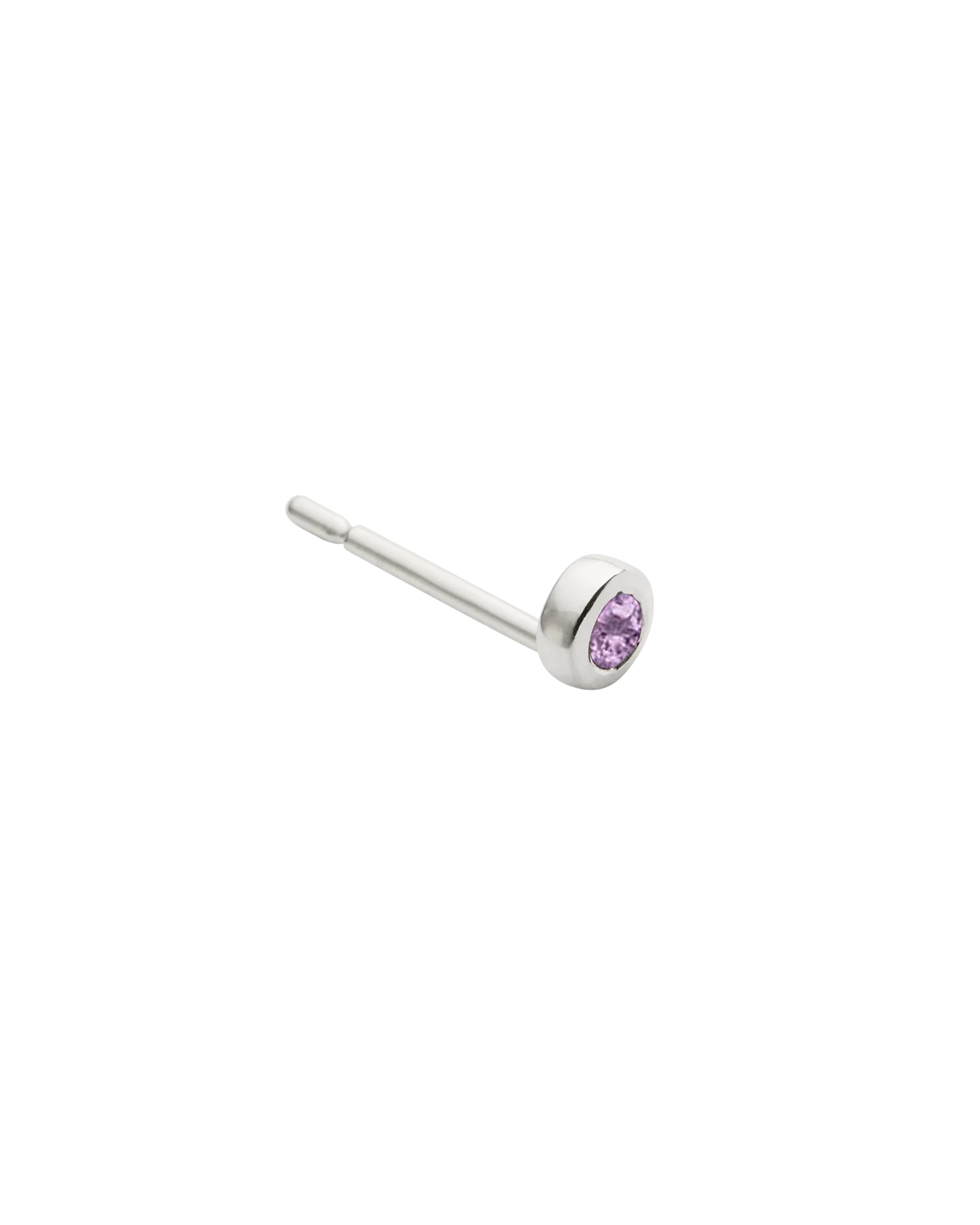 PETITE BIRTHSTONE STUDS (STERLING SILVER) - Image 19