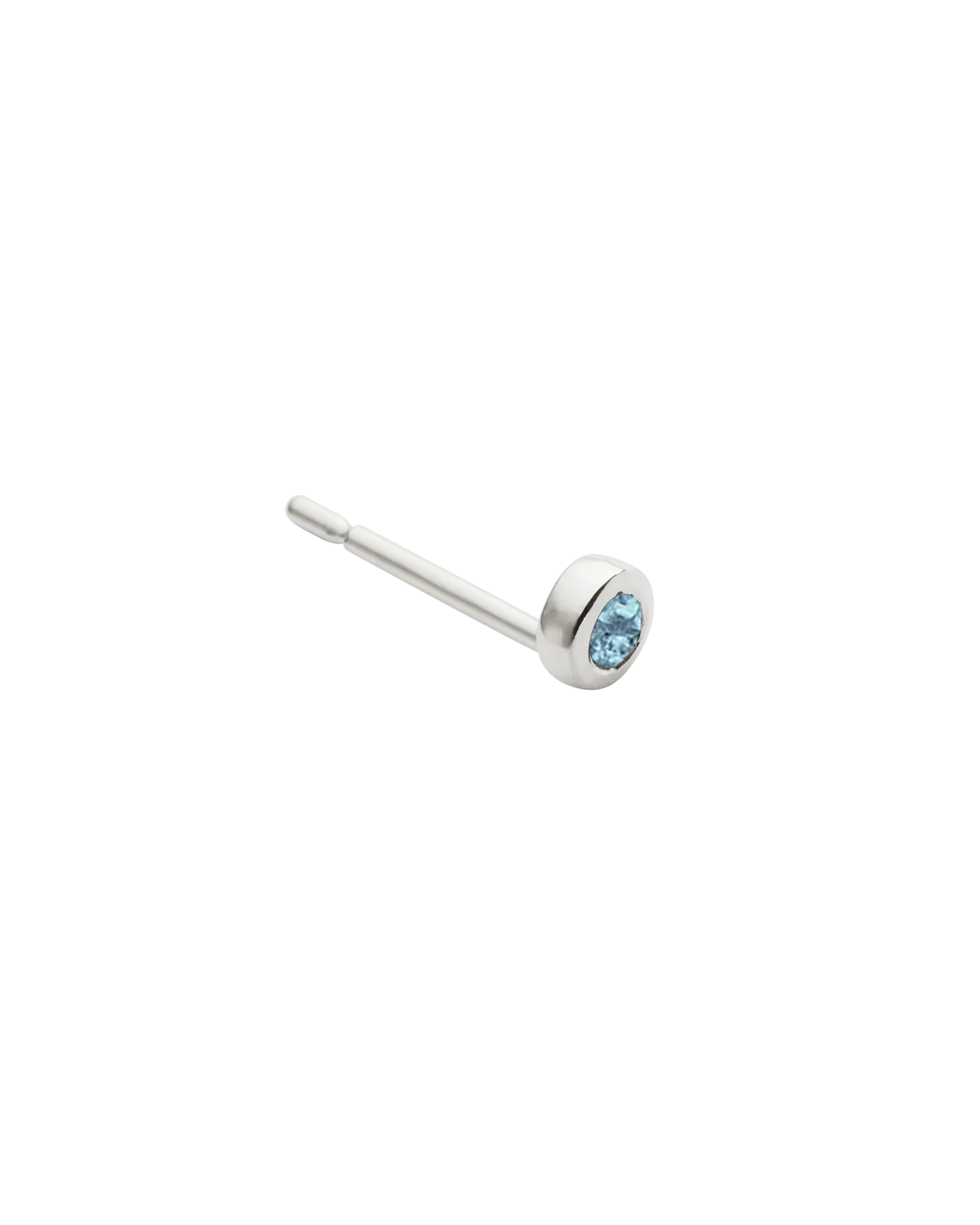 PETITE BIRTHSTONE STUDS (STERLING SILVER) - Image 26