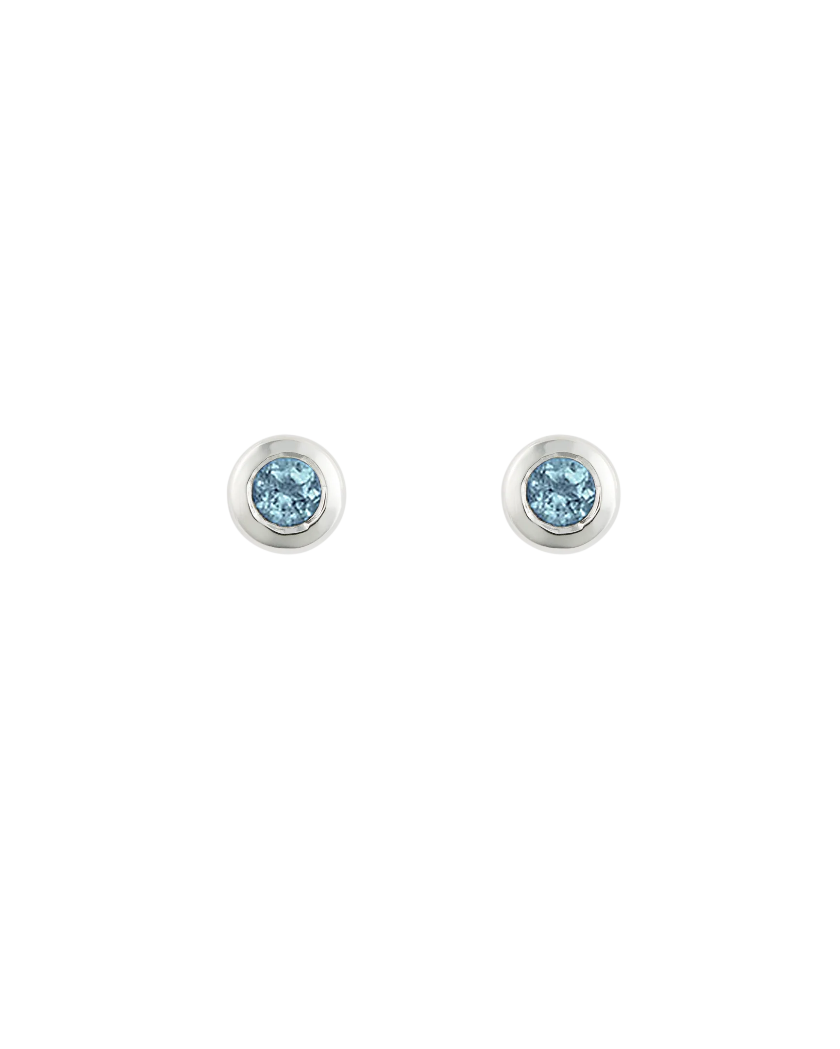 PETITE BIRTHSTONE STUDS (STERLING SILVER) - Image 7