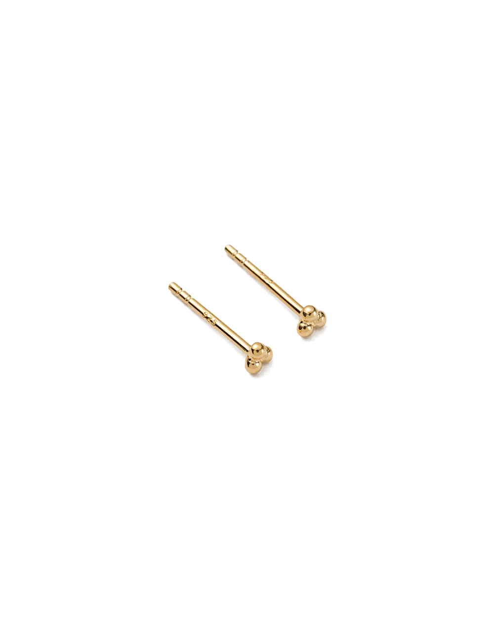 THREE DOT STUDS (GOLD) - Image 4
